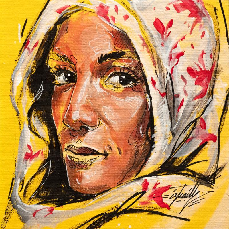 Painting Kella by Istraille | Painting Figurative Acrylic Pop icons, Portrait
