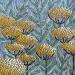 Painting immortelle of summer by Dmitrieva Daria | Painting Abstract Nature Acrylic