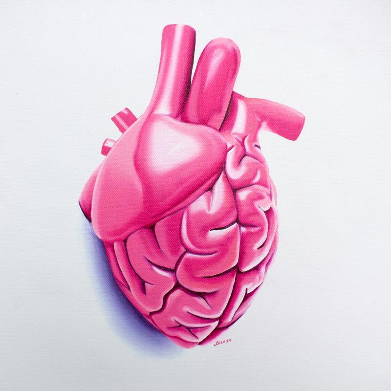Peinture My heart is yours par Bisoux Morgan | Tableau Figuratif Huile nu
