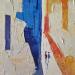 Painting Let's meet up  by Tomàs | Painting Abstract Urban Life style Oil