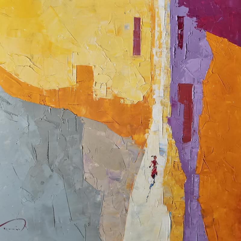 Gemälde Summer afternoon von Tomàs | Gemälde Abstrakt Urban Alltagsszenen Öl