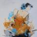 Gemälde SUR LE SABLE CHAUD von Han | Gemälde Figurativ Porträt Acryl Tinte Papier