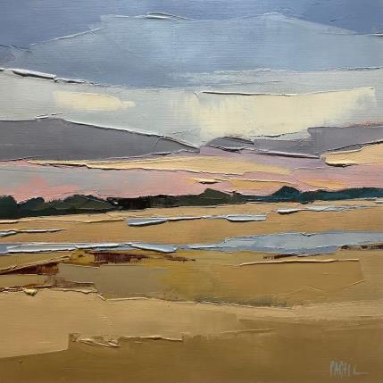 Gemälde Soir sur le havre von PAPAIL | Gemälde Abstrakt Öl Landschaften