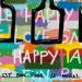 Peinture HAPPY DAY par Mam | Tableau Pop-art Icones Pop Scènes de vie Natures mortes Acrylique