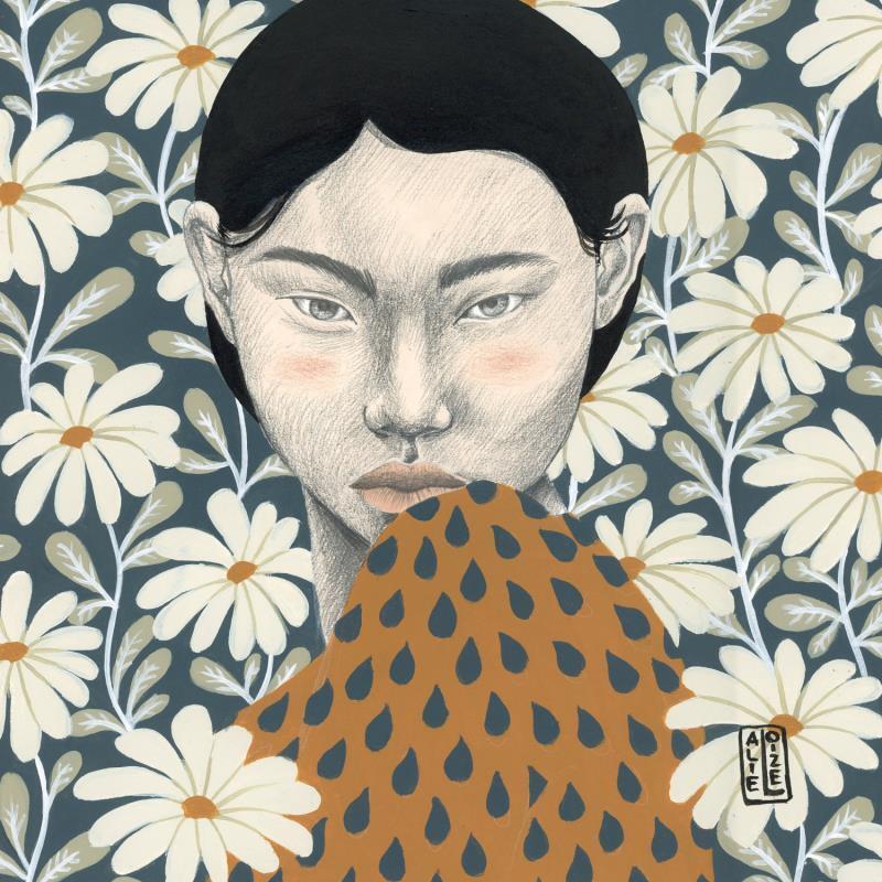 Peinture Shan par Alie Loizel | Tableau Figuratif Acrylique Portraits