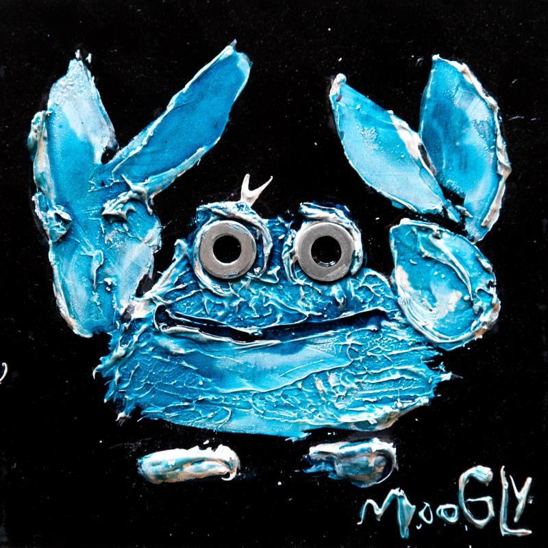 Painting MUSCLUS by Moogly | Painting Raw art Animals Acrylic Resin