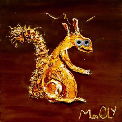 Peinture RAPIDUS par Moogly | Tableau Art Singulier Acrylique, Résine animaux