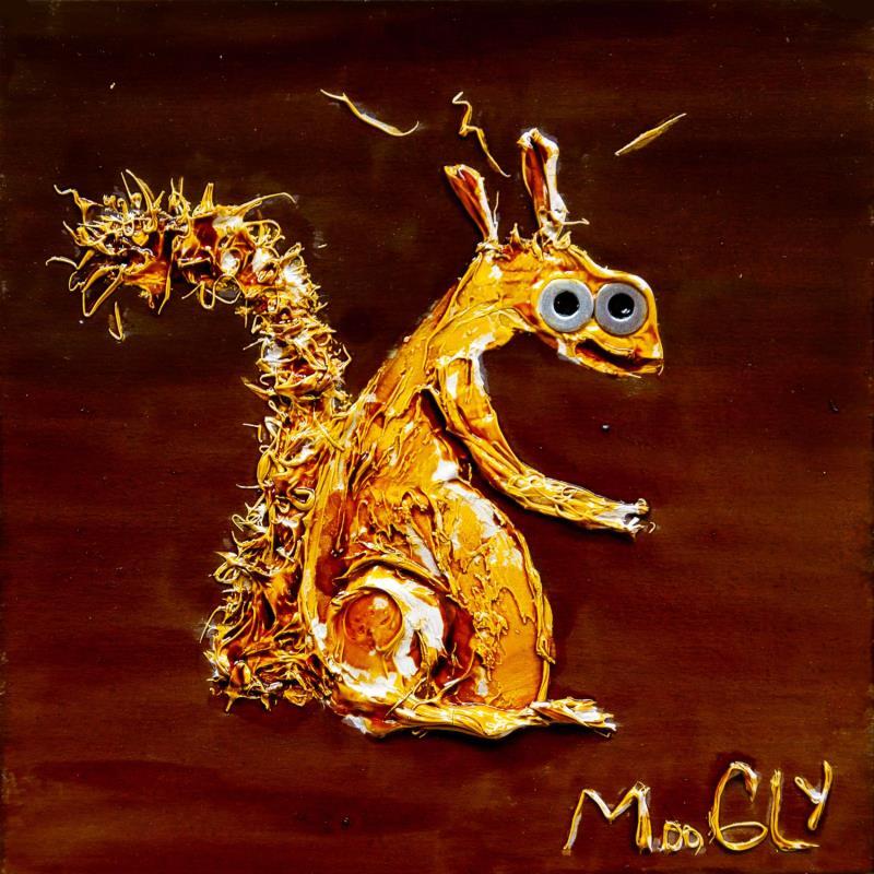 Painting RAPIDUS by Moogly | Painting Raw art Animals Acrylic Resin