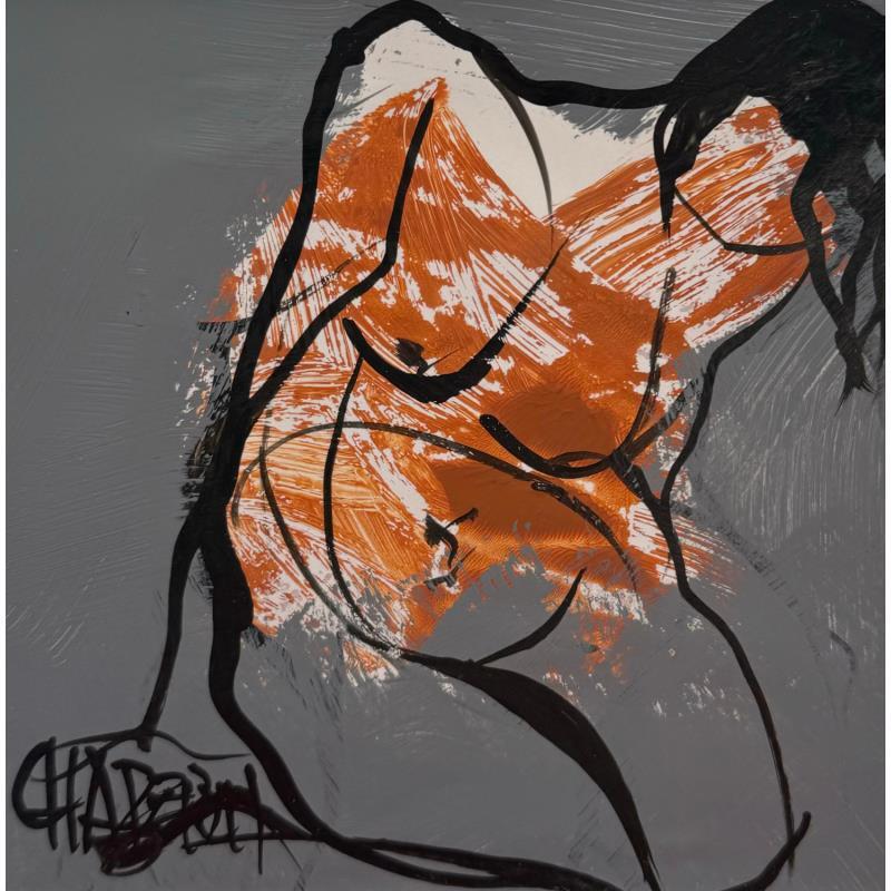 Painting Impression 2 by Chaperon Martine | Painting Figurative Nude Acrylic