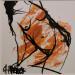 Painting  Impression 1  by Chaperon Martine | Painting Figurative Nude Acrylic