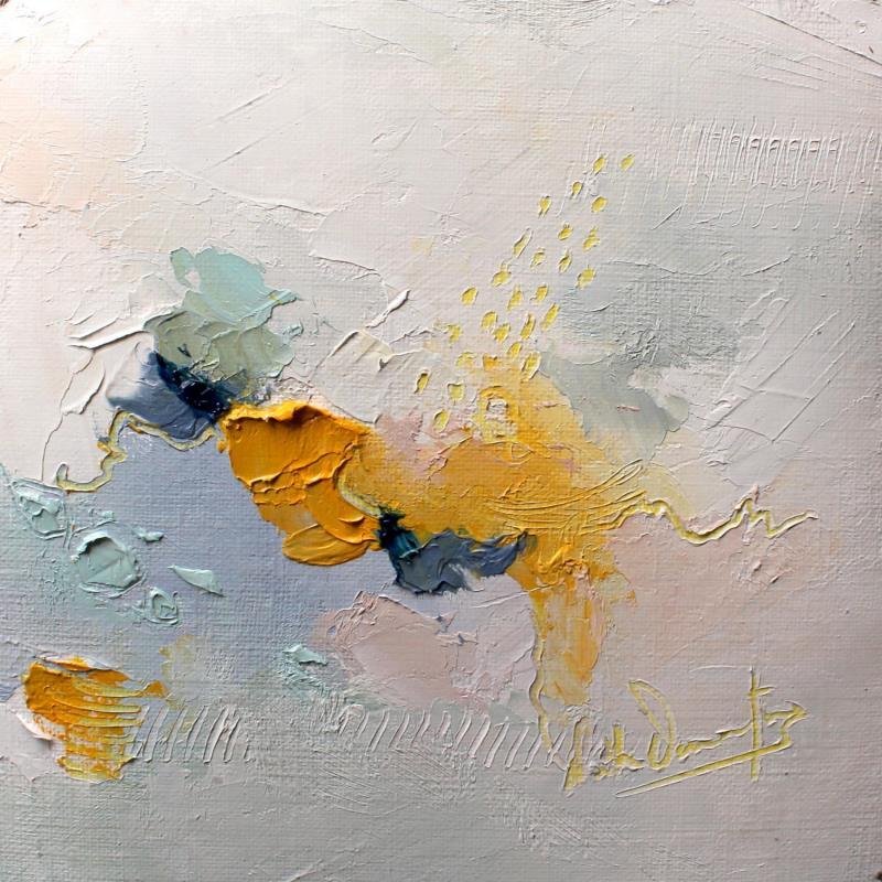 Painting le bonheur est partout  by Dumontier Nathalie | Painting Abstract Oil Minimalist