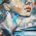Gemälde In the air von Abbondanzia Monica | Gemälde Figurativ Öl Acryl