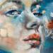 Gemälde In the air von Abbondanzia Monica | Gemälde Figurativ Öl Acryl