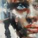 Painting  on the fly by Abbondanzia Monica | Painting Figurative Portrait Oil Acrylic