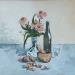 Painting Composition 3 by Parisotto Alice | Painting Figurative Nature Still-life Oil