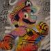 Painting Mario by Kedarone | Painting Pop-art Pop icons Graffiti Acrylic