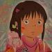 Peinture Chihiro par Kedarone | Tableau Pop-art Icones Pop Graffiti Acrylique