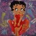 Painting Betty Boop by Kedarone | Painting Pop-art Pop icons Graffiti Acrylic