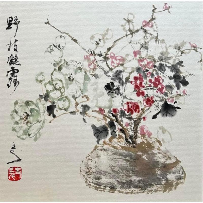 Gemälde Aestheticism von Sanqian | Gemälde Figurativ Aquarell Tinte