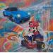Gemälde Art and Furious von Pegaz art | Gemälde Pop-Art Urban Pop-Ikonen Graffiti