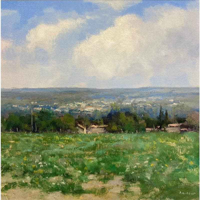 Painting Paysage de Haute-Provence - 2414 by Giroud Pascal | Painting Figurative Oil Landscapes