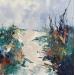Painting Automne dans les dunes by Dessein Pierre | Painting Figurative Marine Oil