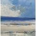 Painting La mer est calme by Dessein Pierre | Painting Figurative Marine Oil