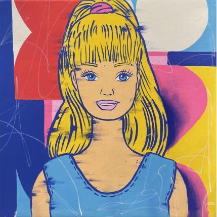 Painting Barbie by Revel | Painting Street art Acrylic, Posca Cinema, Pop icons, Society