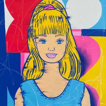 Painting Barbie by Revel | Painting Street art Acrylic, Posca Cinema, Pop icons, Society