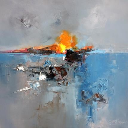 Painting Marine by Castan Daniel | Painting Abstract Oil Marine