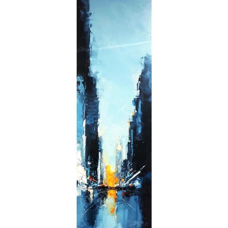 Gemälde Traffic von Castan Daniel | Gemälde Figurativ Urban Öl