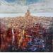 Gemälde New york von Reymond Pierre | Gemälde Figurativ Musik Öl