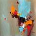 Peinture More than ready par Virgis | Tableau Abstrait Minimaliste Huile
