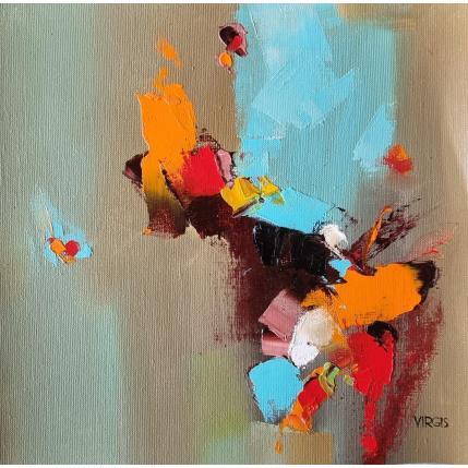 Painting More than ready by Virgis | Painting Abstract Oil Minimalist