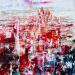 Gemälde New York von Reymond Pierre | Gemälde Abstrakt Urban Öl
