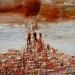 Gemälde New York von Reymond Pierre | Gemälde Figurativ Urban Öl