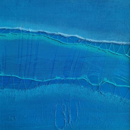 Painting Marine #5 by Settimia Taroux | Painting Abstract Acrylic, Textile Minimalist