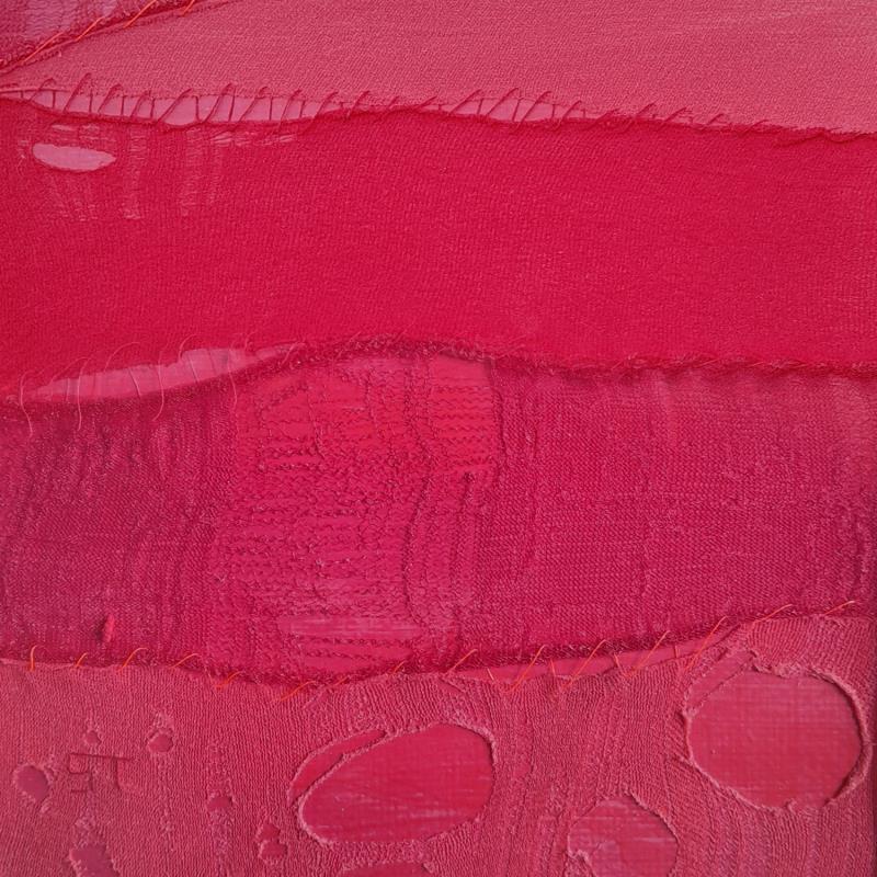 Painting Crépuscule #7 by Settimia Taroux | Painting Abstract Acrylic, Textile