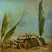 Painting La maisonnette by Valot Lionel | Painting Surrealist Acrylic Life style