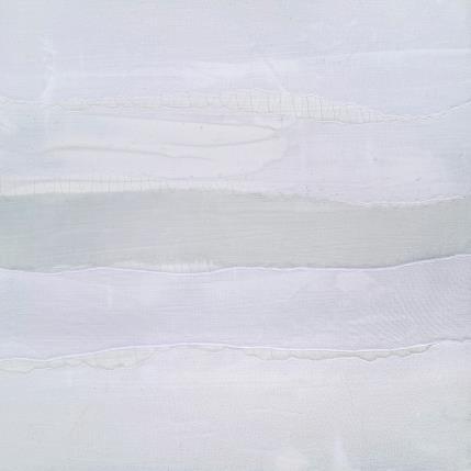 Gemälde Contrée # 7 von Settimia Taroux | Gemälde Abstrakt Acryl, Textil Landschaften