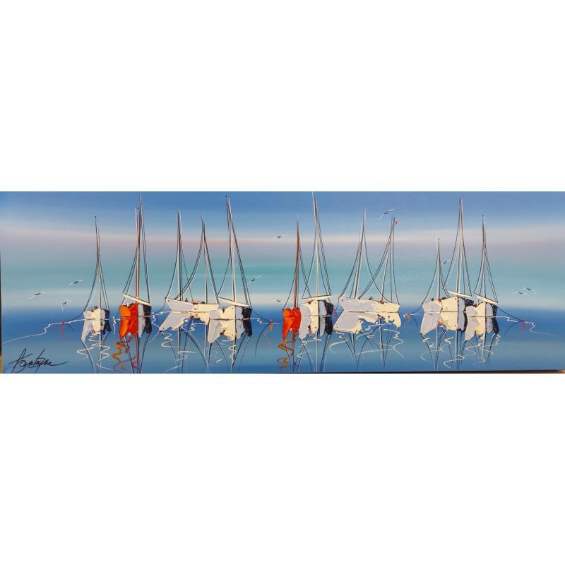 Peinture Tous tes désirs en mer par Fonteyne David | Tableau Figuratif Acrylique