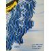 Painting Marilyn anonyme Bleu  by Wawapod | Painting Pop-art Pop icons Acrylic Posca