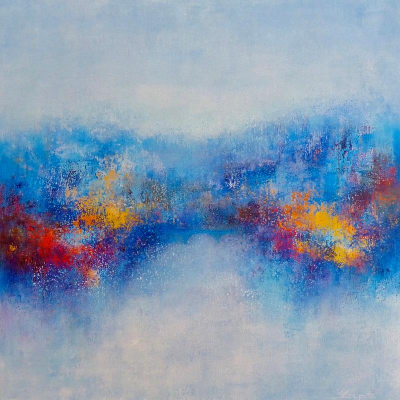 Gemälde Canals Of Serenity von Coupette Steffi | Gemälde Figurativ Acryl Urban