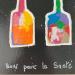 Painting ABUS DE COULEURS by Mam | Painting Pop-art Life style Still-life Minimalist Acrylic