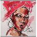 Painting Sona by Istraille | Painting Figurative Portrait Acrylic