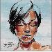 Painting Nafissa by Istraille | Painting Figurative Portrait Acrylic