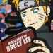 Gemälde Naruto Bruce Lee von Kalo | Gemälde Pop-Art Pop-Ikonen Graffiti Acryl Collage Posca