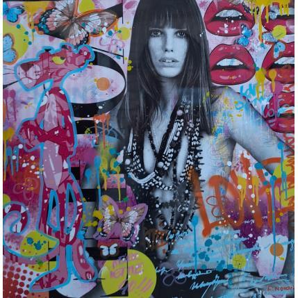 Painting Miss Jane by Novarino Fabien | Painting Pop-art Pop icons