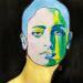 Painting Conversations Silencieuses: Iriséor  by Coco | Painting Figurative Portrait Acrylic