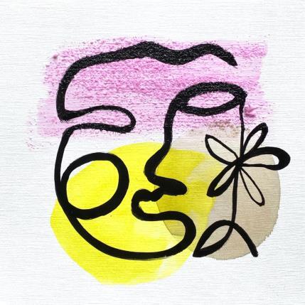 Painting Sakura by Elliot Clara | Painting Figurative Acrylic, Ink Pop icons, Portrait